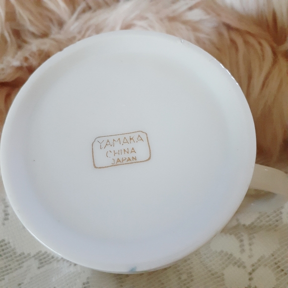 Vintage Porcelain Coffee Mug Yamaka China Japan - Picture 7 of 10